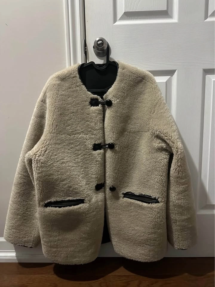 MANGO Teddy Fleece Jacket – Size L - photo 2