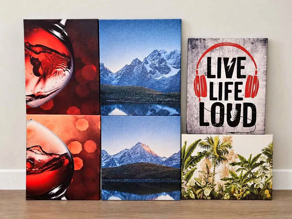 Assorted Canvas Prints