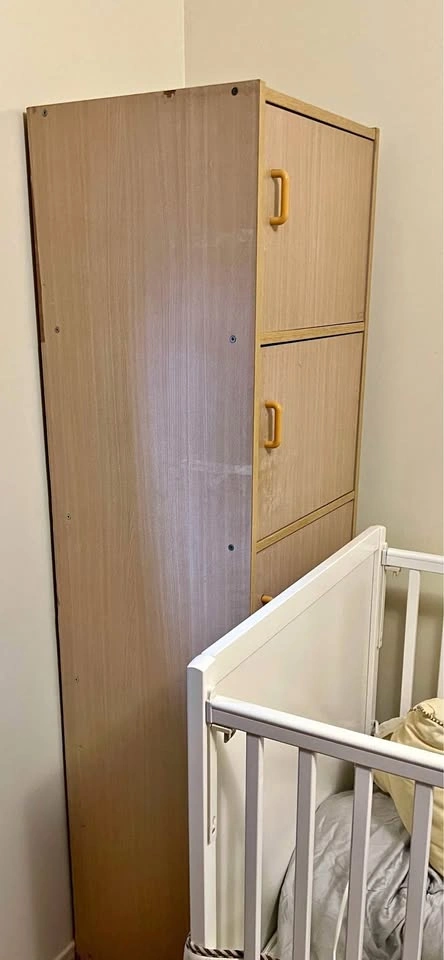 Bedroom Clothing Drawer Vertical | 19”W x 18”D x 70”H