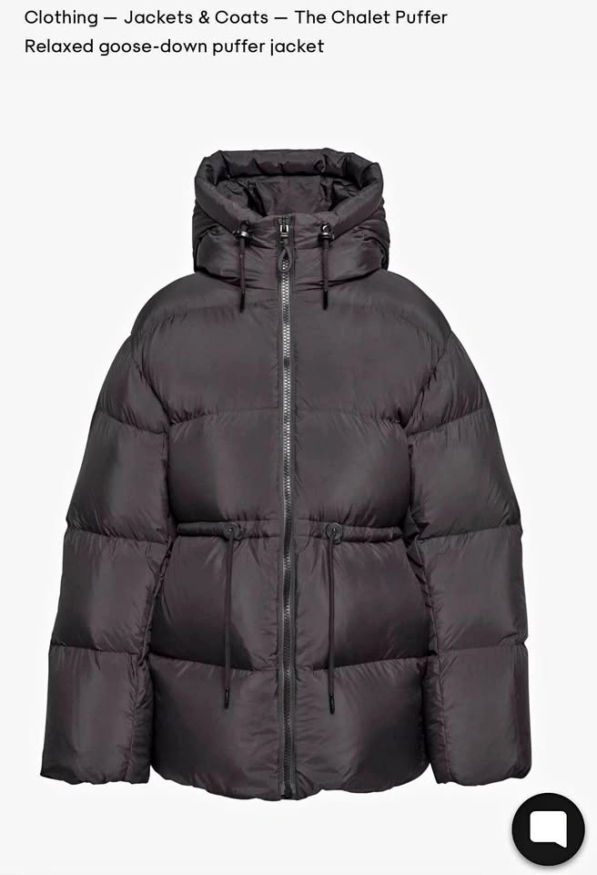 ARITZIA Wilfred The Chalet Puffer Jacket – Black