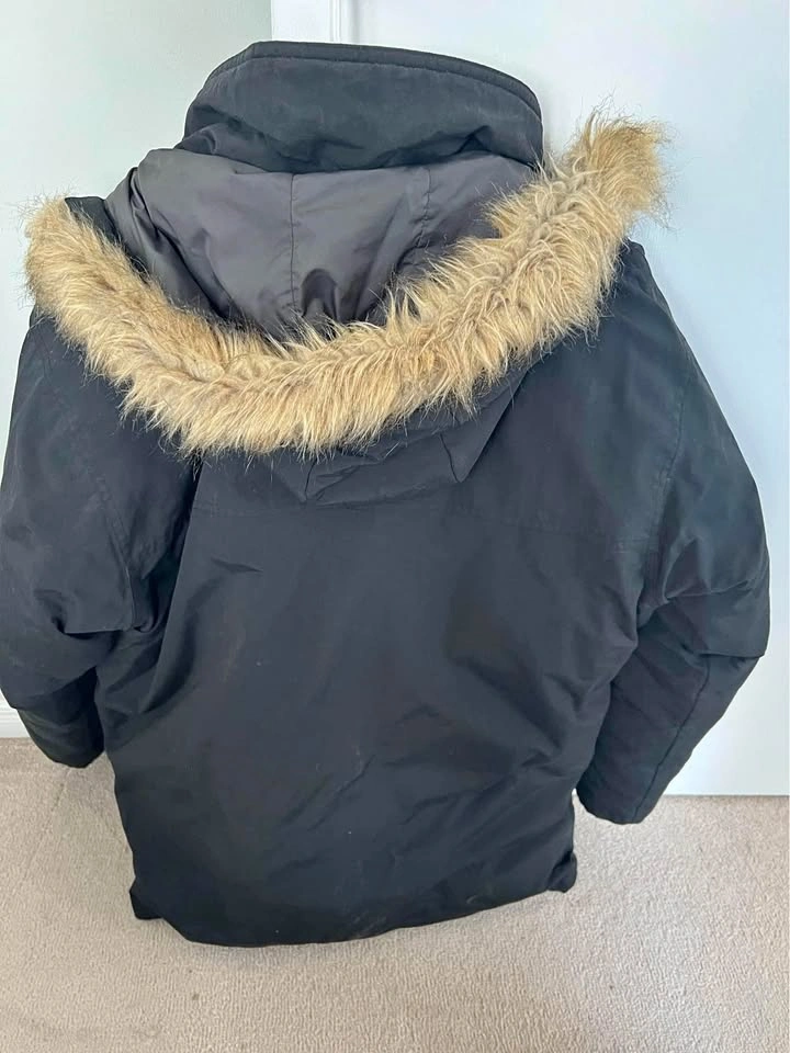Men’s Winter Jacket with Fur - Medium Size