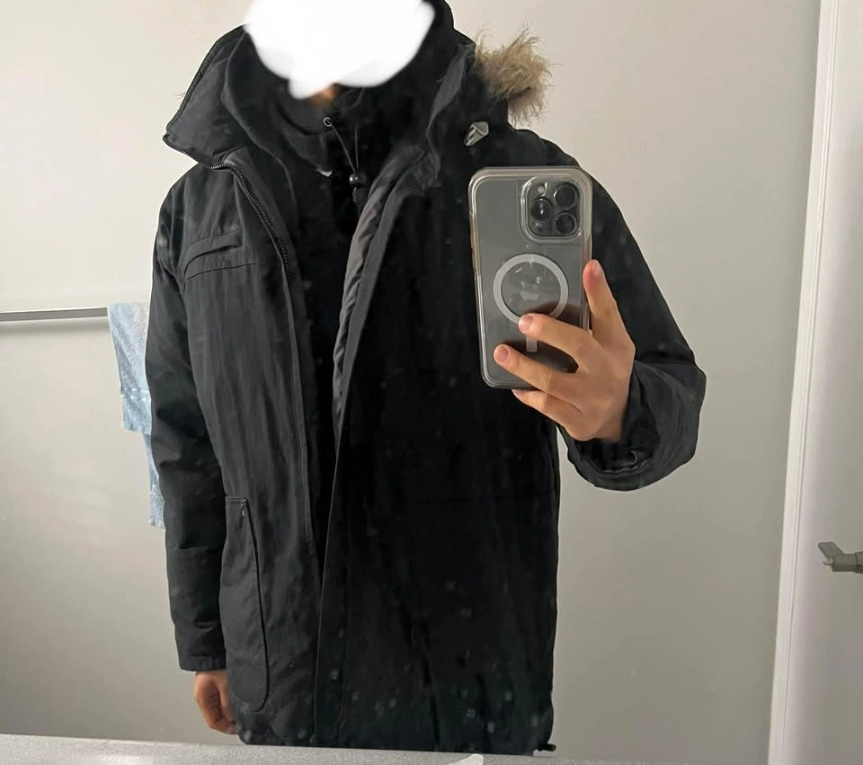 Men’s Winter Jacket with Fur - Medium Size - photo 4