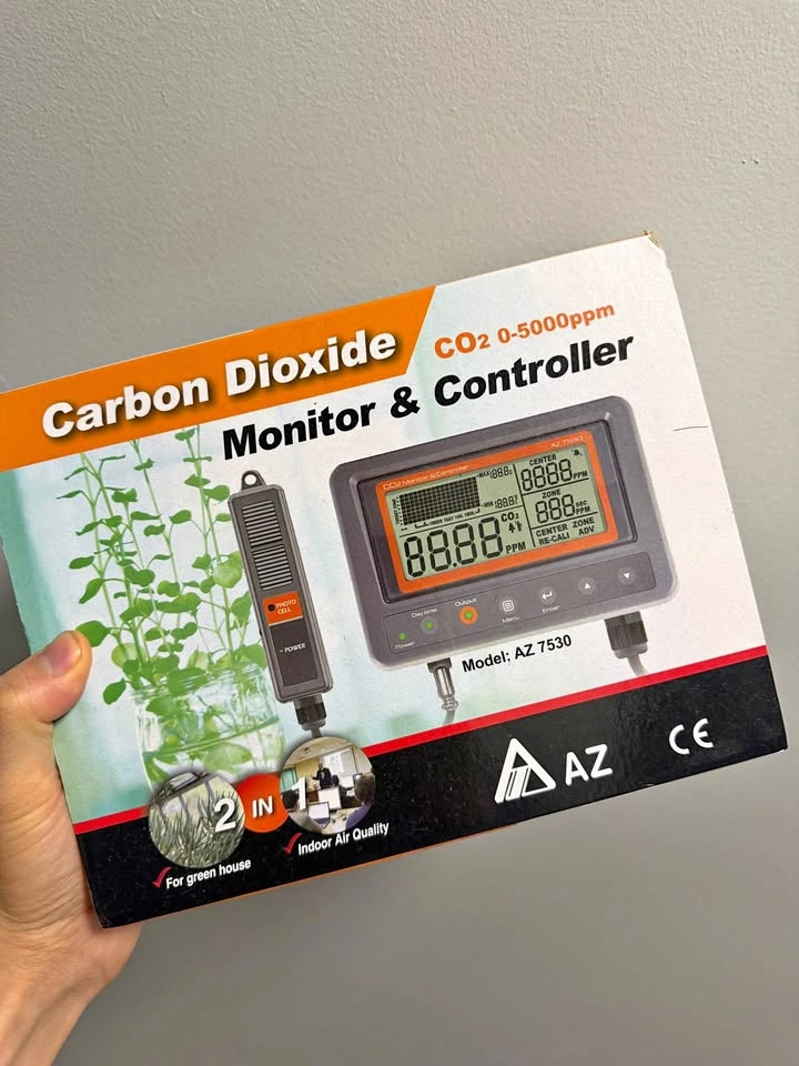 CO2 Controller Carbon Dioxide Controller Air Quality Monitor