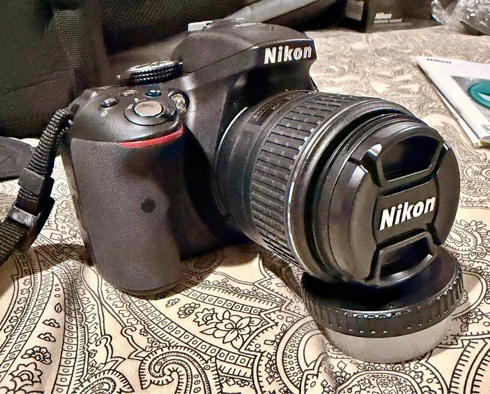 Nikon D5300 camera with 2 additional lens + accessories