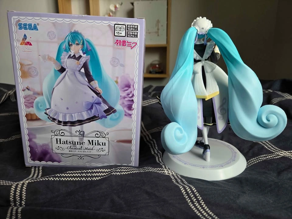 Classical Maid Hatsune Miku - SEGA Luminasta w/ box - photo 2
