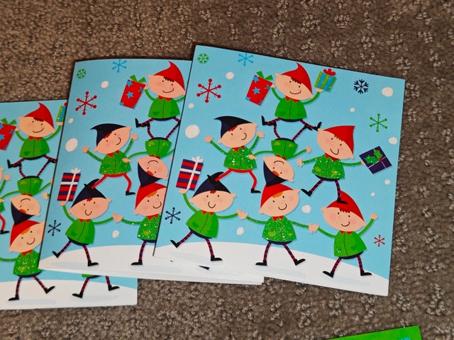 Christmas Holiday Cards w/ Envelopes 26 Count, 4 Festive Designs - photo 2