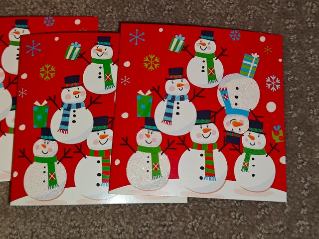 Christmas Holiday Cards w/ Envelopes 26 Count, 4 Festive Designs - photo 4