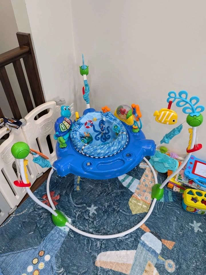 Baby Einstein Neptune's Ocean Discovery Activity Jumper - photo 5