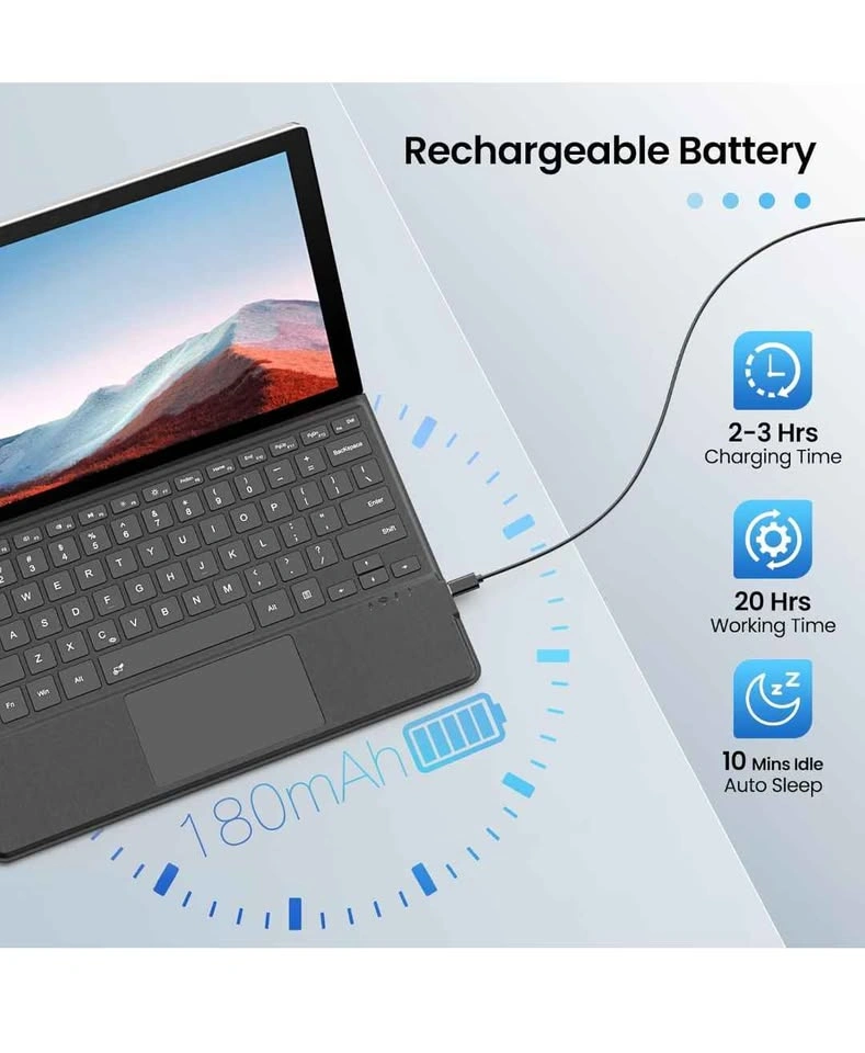 Brand new Bluetooth Keyboard for tablets - MoKo Type Cover - photo 5