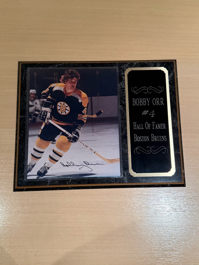 Bobby Orr Boston Bruins Plaque
