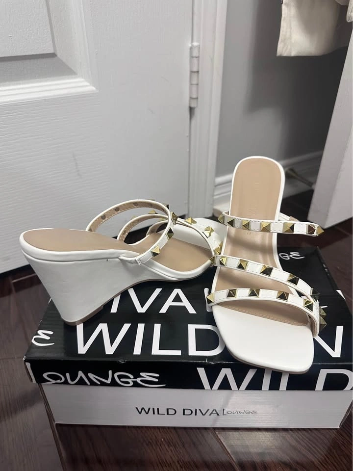 Summer Heels! Size 5 ½ Women’s - photo 3