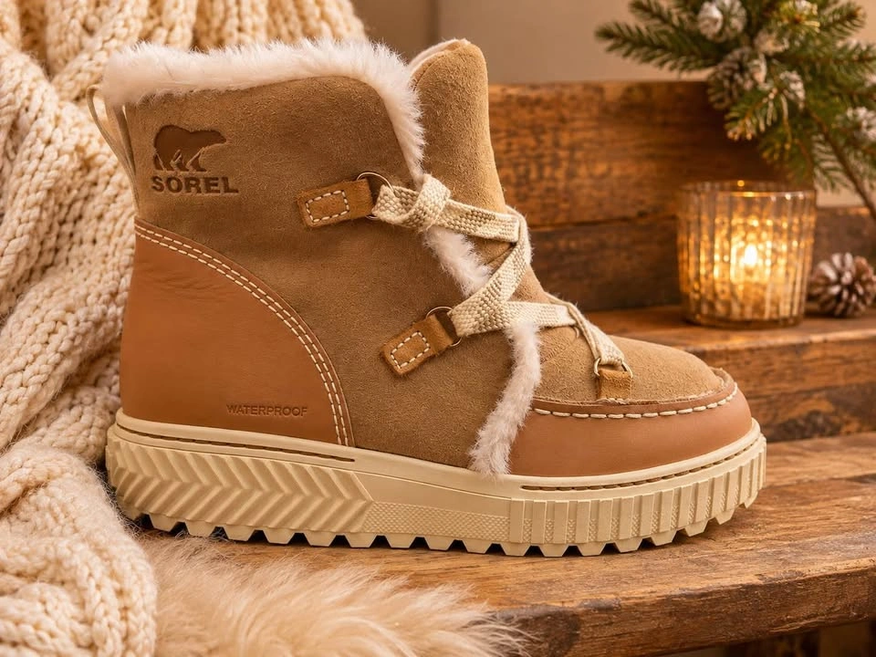 SOREL Women’s Waterproof Faux-Fur Winter Boots – Size 7 - photo 3