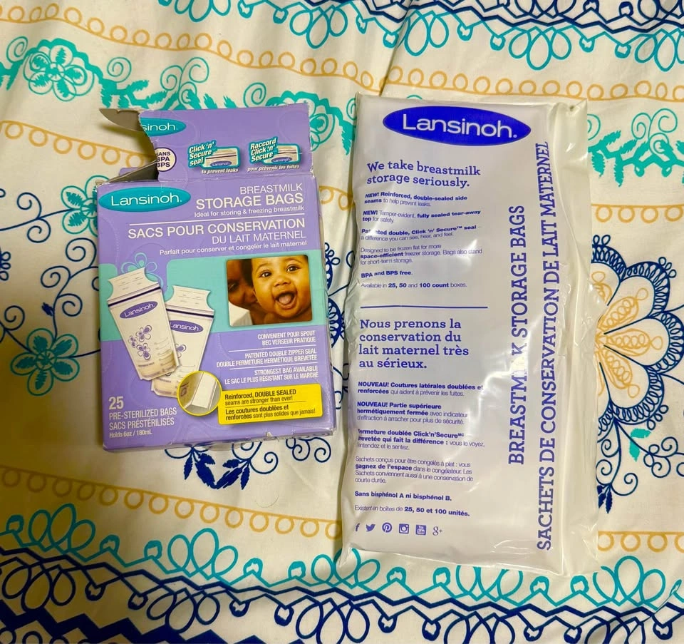 Lansinoh breastmilk storage bags - photo 2