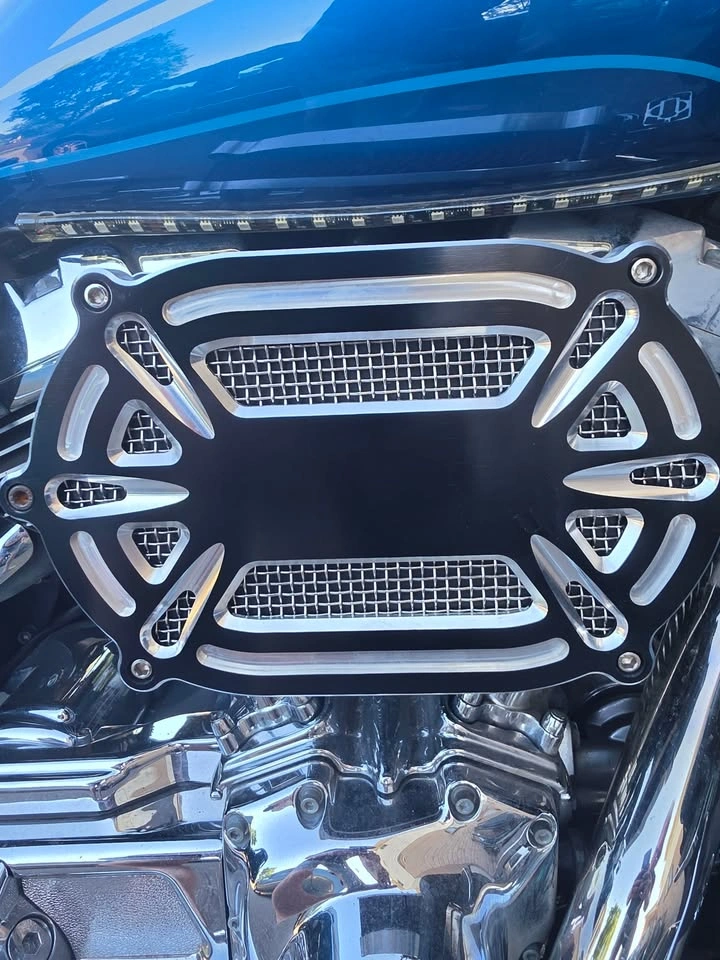 Complete Billet "Grid" High-Flow Air Cleaner Kit - Harley Twin C - photo 4