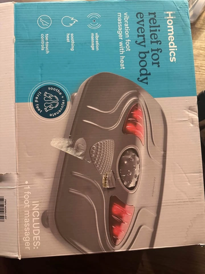Homedics Vibration Foot Massager with Heat - photo 2