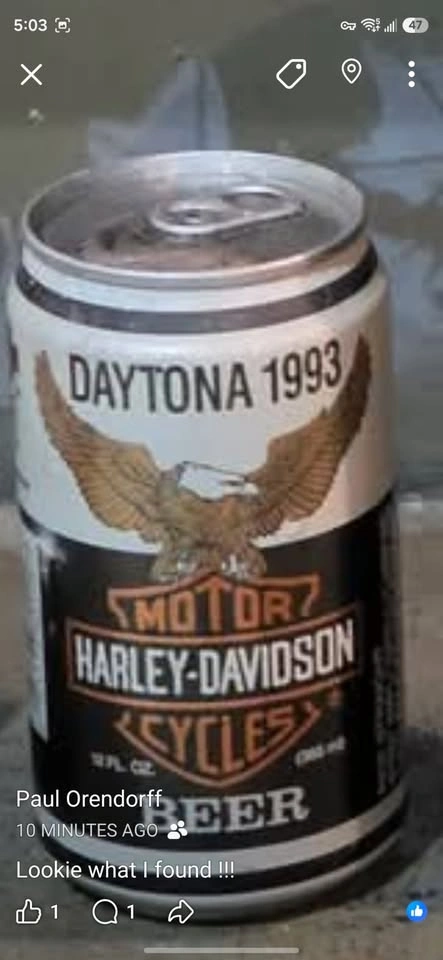 Collectible Harley-Davidson Garage Display Cans & Container - photo 3