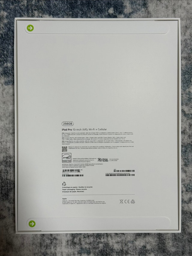 New M5 iPad Pro 13” Wi-Fi + Cellular 256GB - photo 2