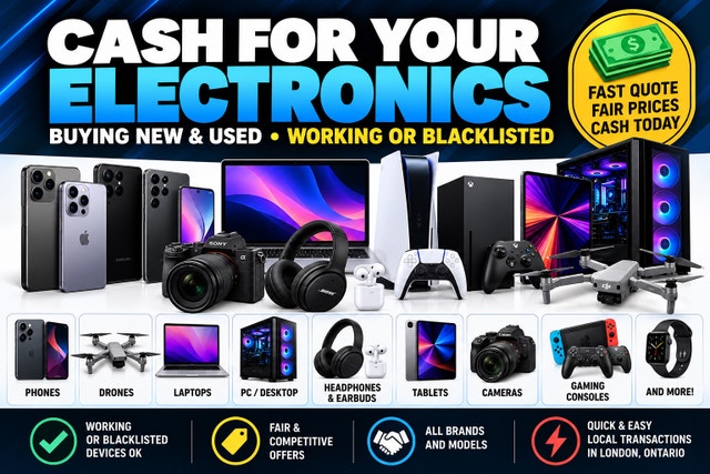 BUYING PHONES & ELECTRONICS | Blacklisted Phones Welcome