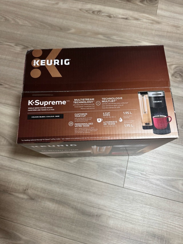 New Keurig K-Supreme Single Serve Coffee Machine - photo 2