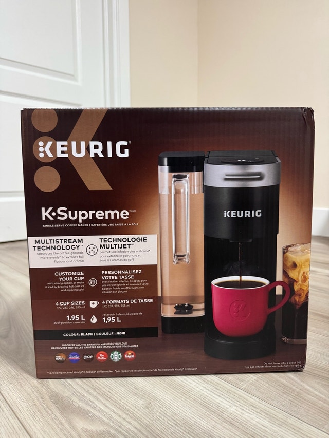 New Keurig K-Supreme Single Serve Coffee Machine - photo 3