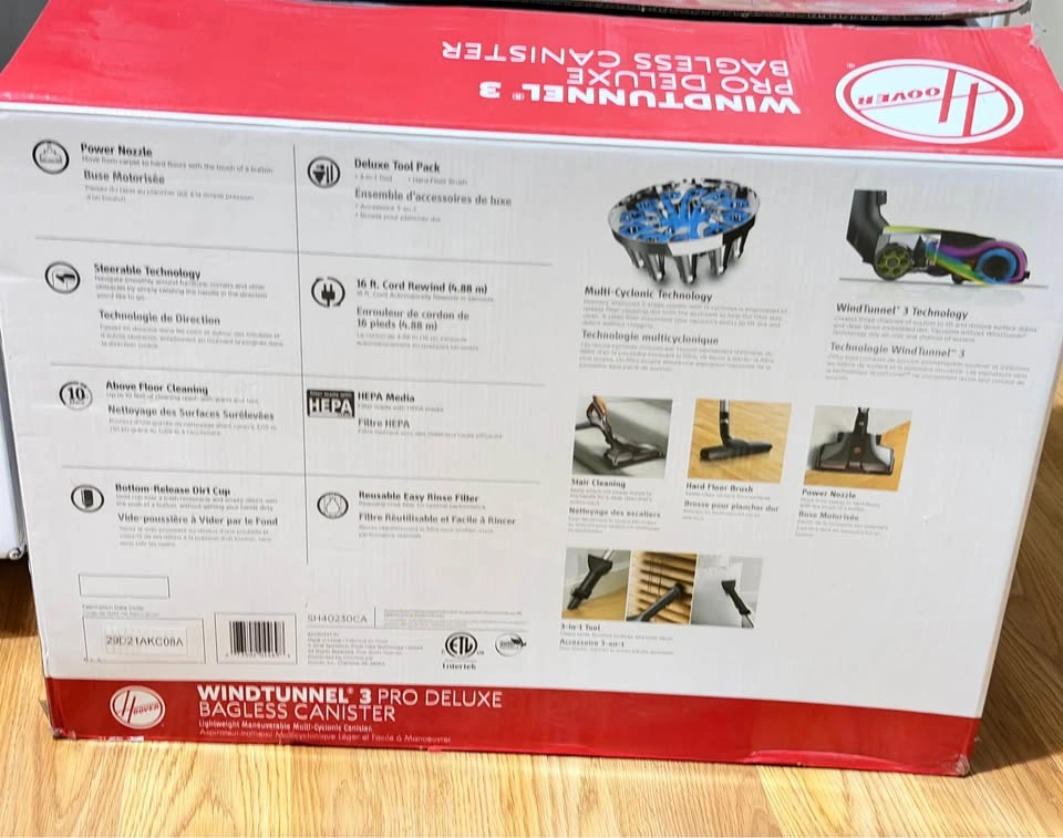 Moving Sale - Hoover WindTunnel Pro Vacuum - photo 2