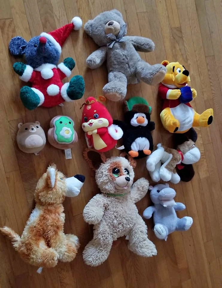 Assorted Plush Toy Collection
