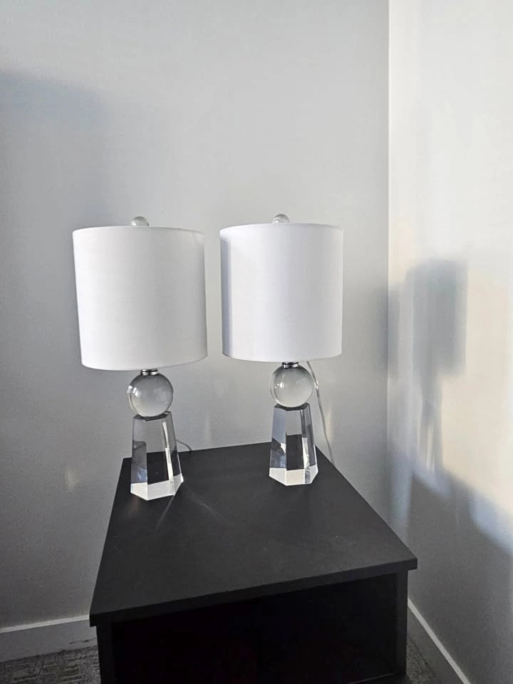 Solid Crystal base lamp set