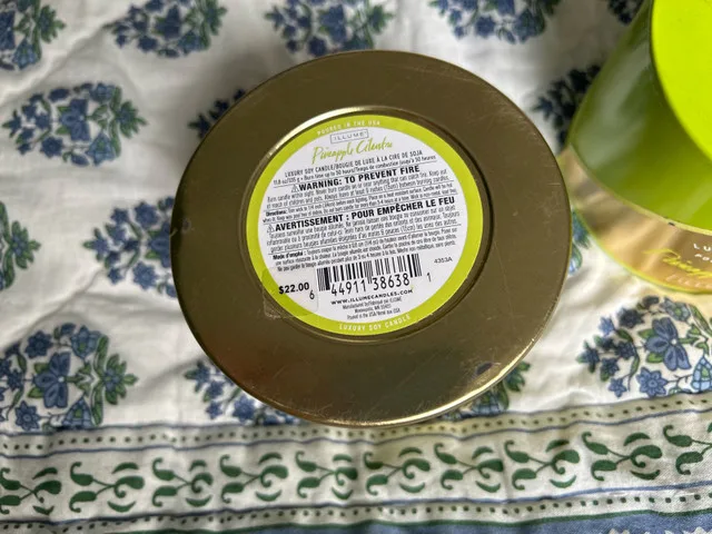 Illume pineapple cilantro candle 🧡 image indicator(2)