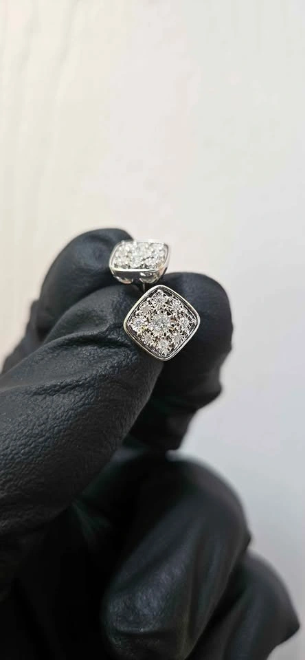 Necklace & Earring (Natural Diamond in S925 Silver) - photo 3