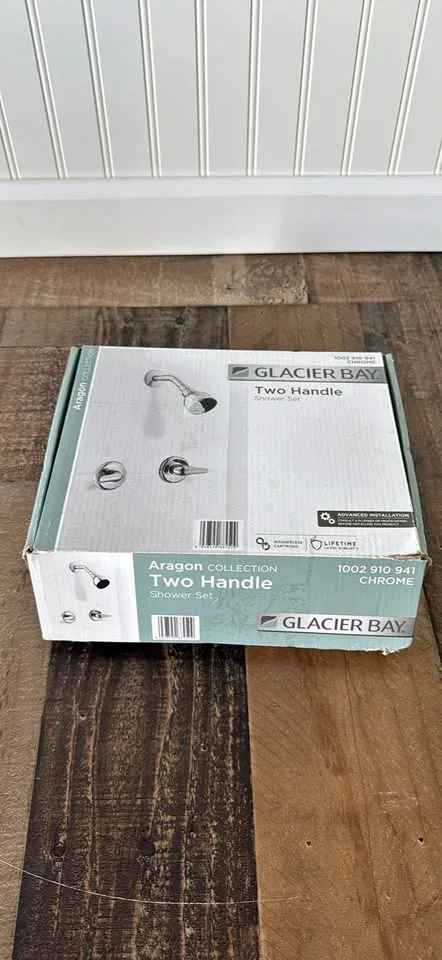 Aragon Shower Faucet - Chrome Finish thumbnail