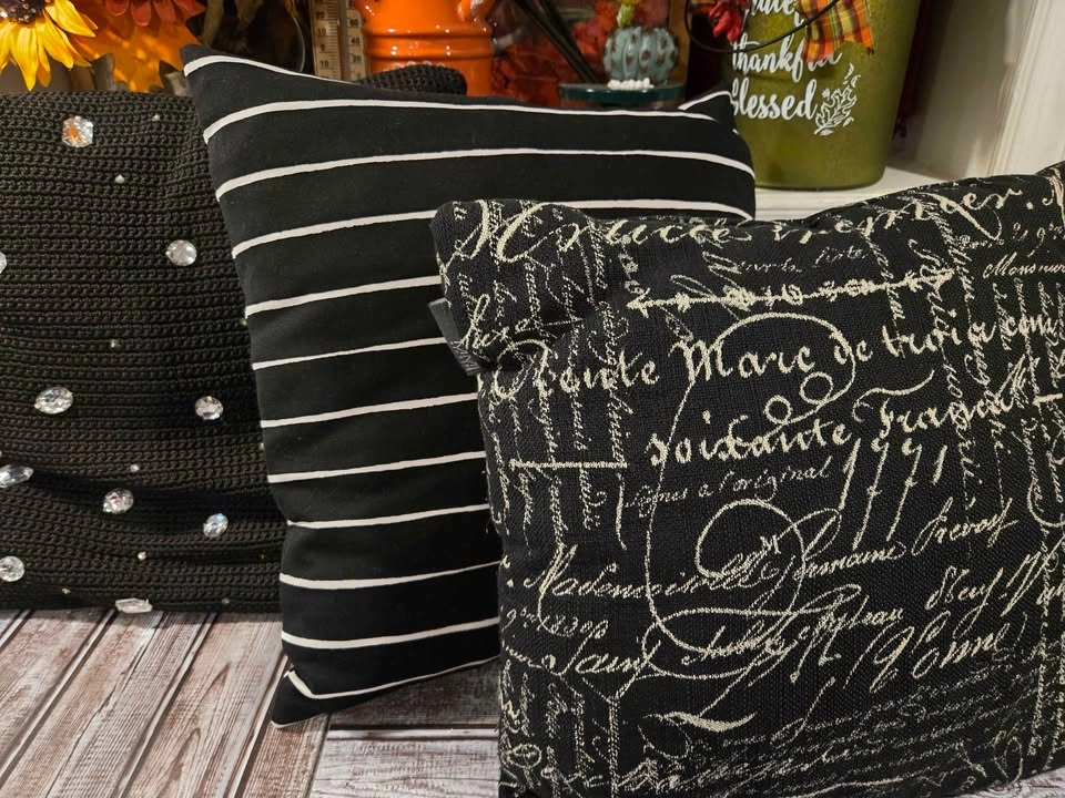 $10 Set of 4 Decorative Cushions for indoor or outdoor - photo 2