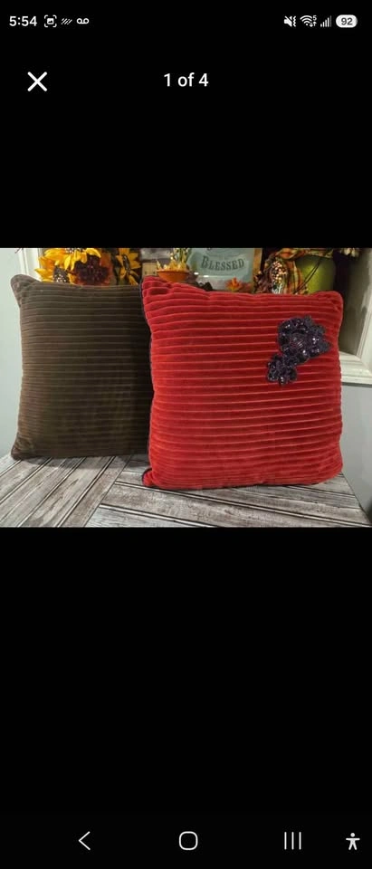 9 Decorative Cushions like new can be used for indoor or outdoor - photo 3