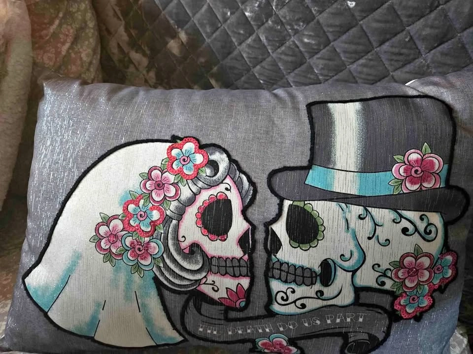 Skull decorative cushions