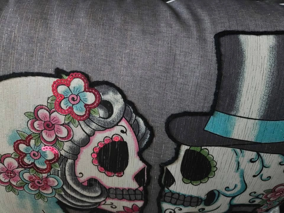 Skull decorative cushions - photo 2