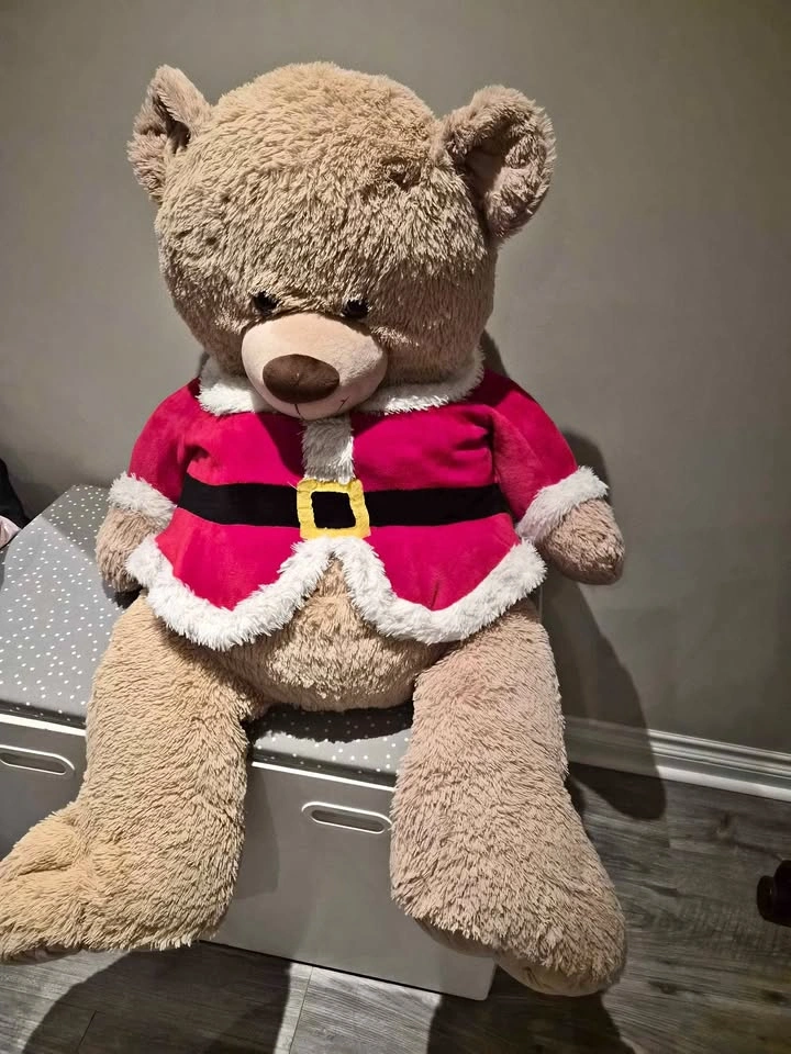 5 feet huge teddy bear plush for Christmas giftable