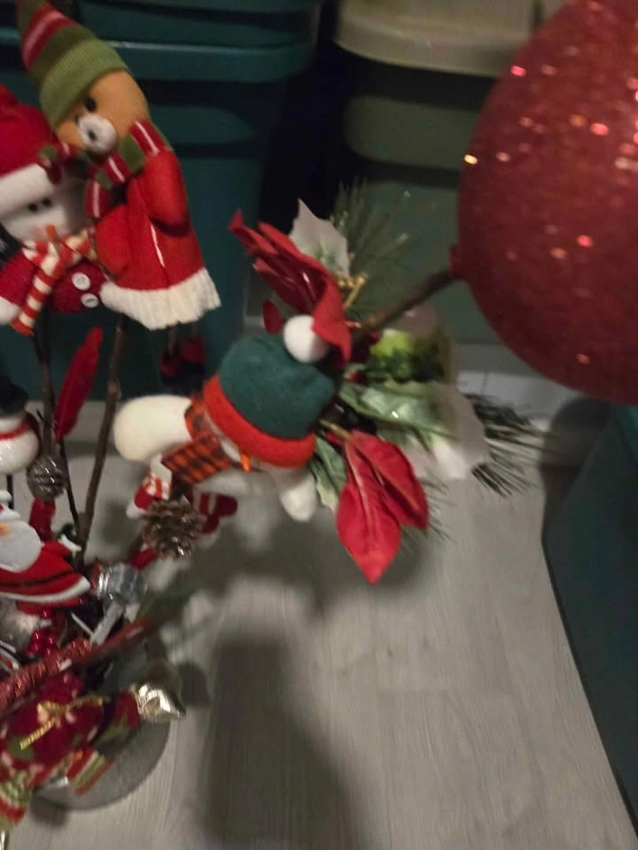 $20 Galvanized jug with Christmas decor sticks - photo 5
