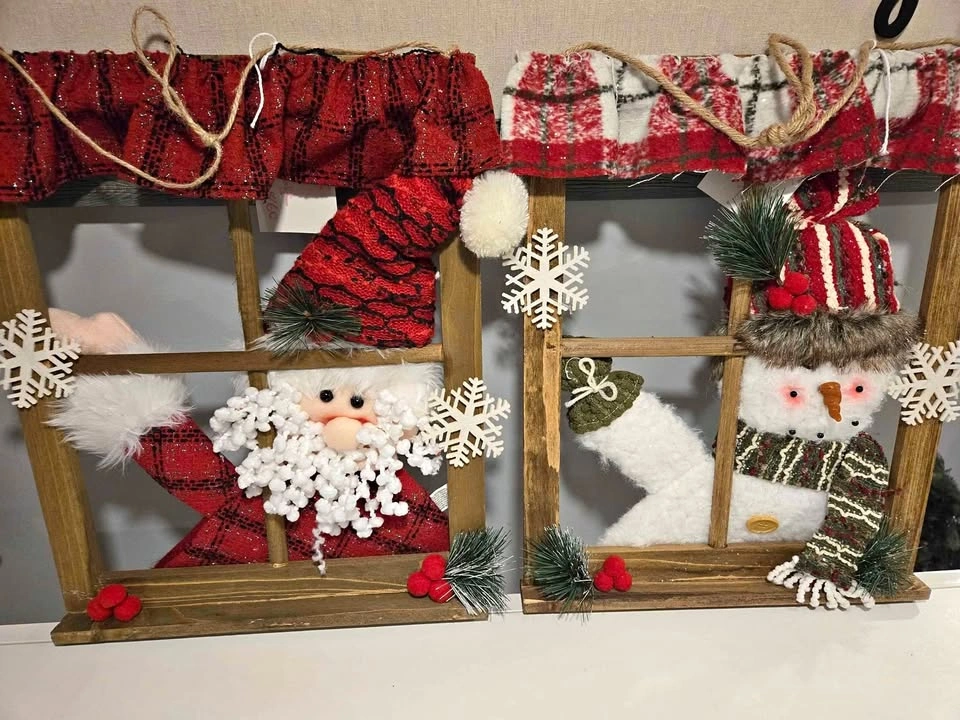 Christmas window decor available Giftable