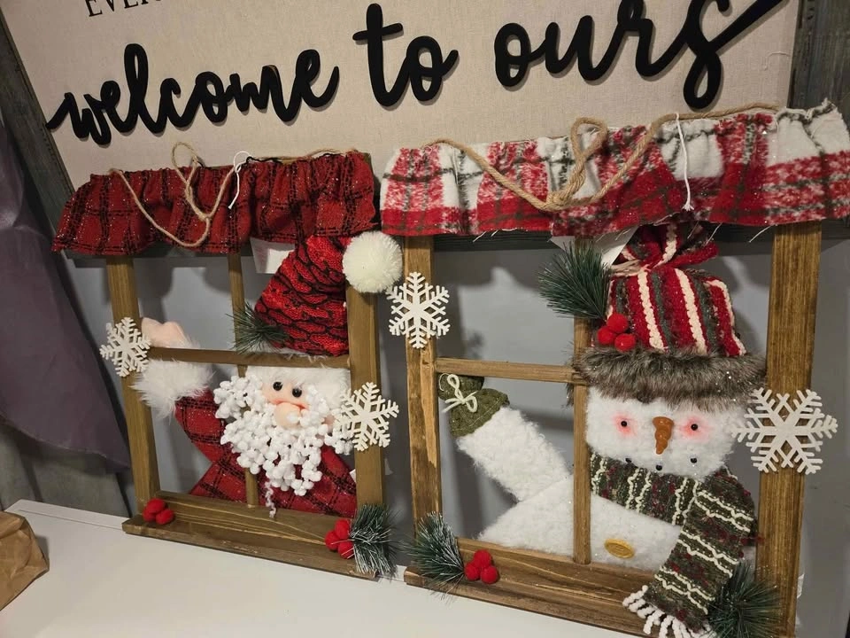 Christmas window decor available Giftable - photo 4