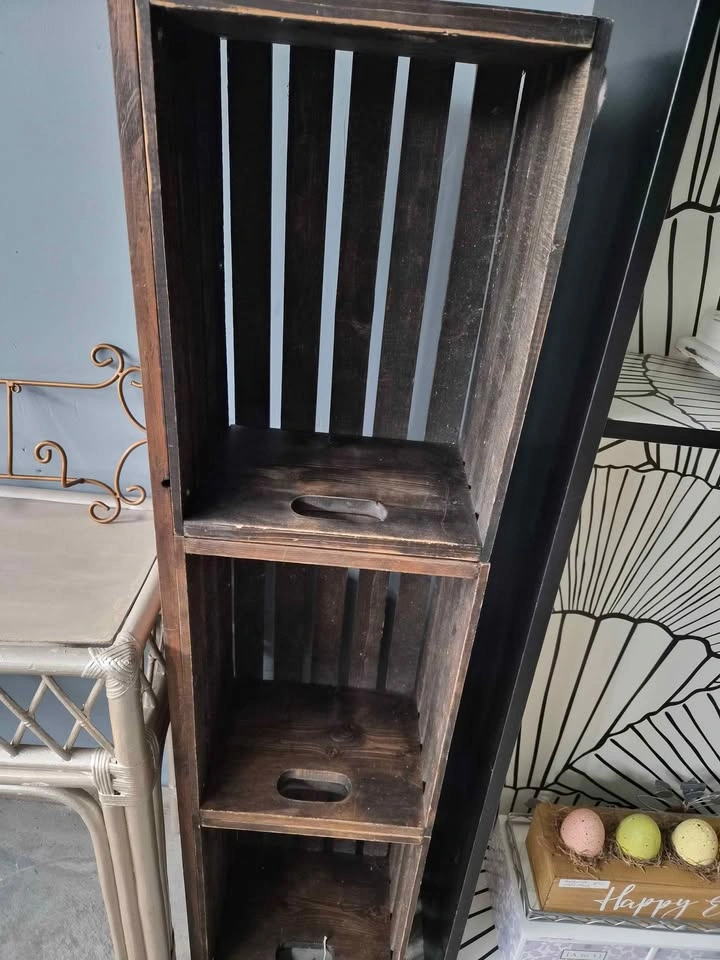 Wooden crate for display or can be used as organizer - photo 2