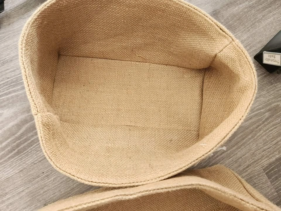 $20 for 2 burlap organizers new - photo 3