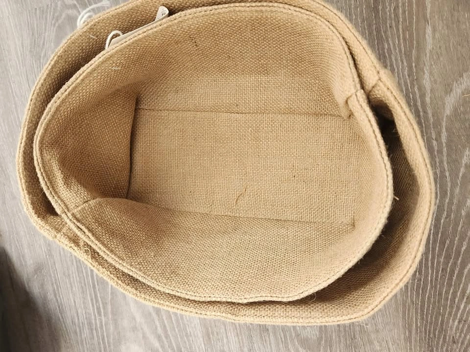 $20 for 2 burlap organizers new - photo 4
