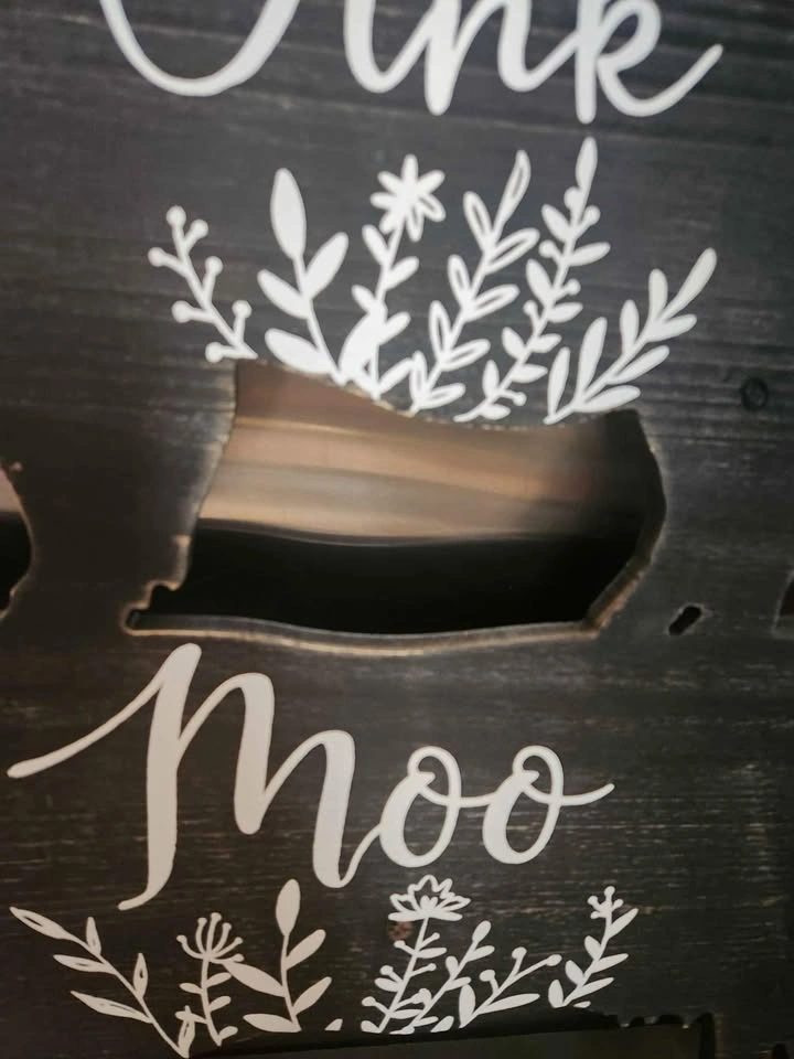 $10 Farmhouse black rustic wall wooden decor available NEW - photo 2