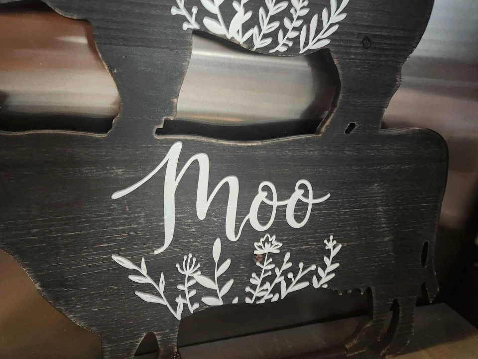 $10 Farmhouse black rustic wall wooden decor available NEW - photo 3