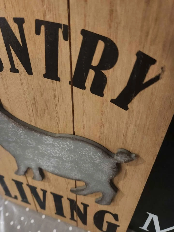 $10 for set of 2 Wooden rustic farmhouse wall decor available - photo 2