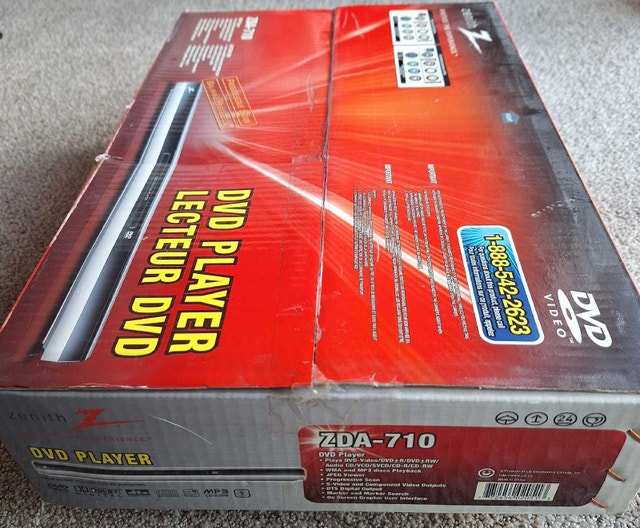 Zenith ZDA-710 DVD player. New - photo 2