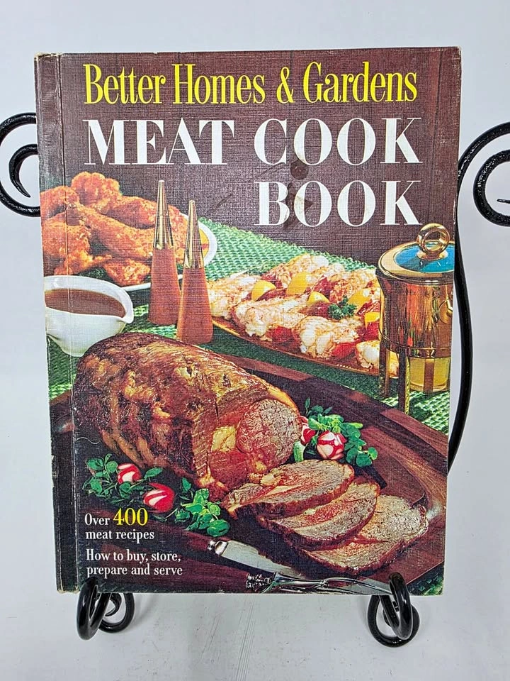 Vintage 1965 Better Homes & Gardens Meat Cook Book Hardcover