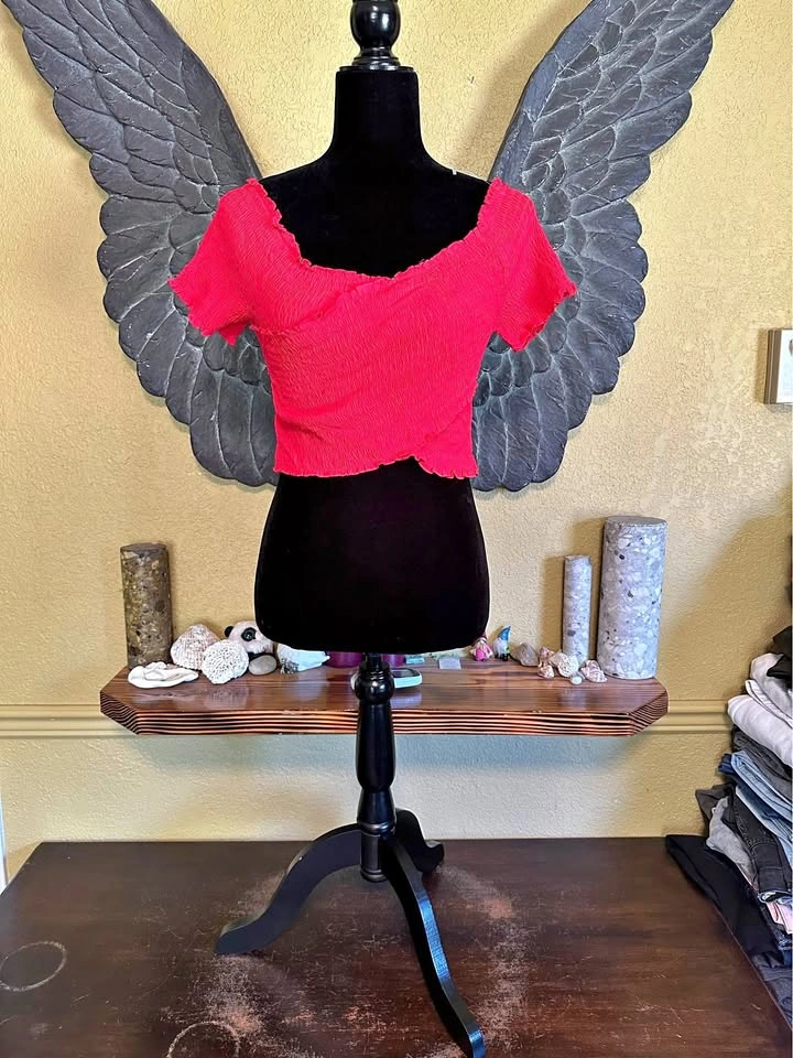 U2B Red Crop Top