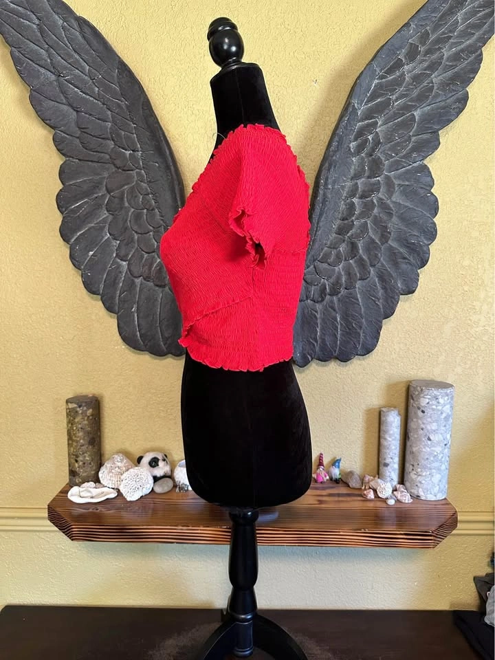 U2B Red Crop Top - photo 4