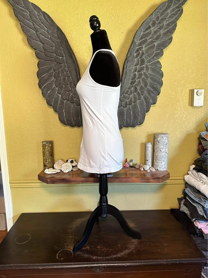 Lululemon White Racer Back Tank Top - photo 2