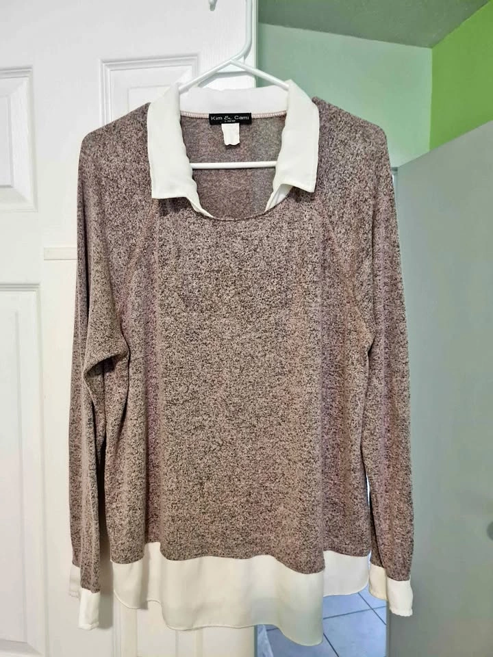 Shirt-Sweater Blouse size XL